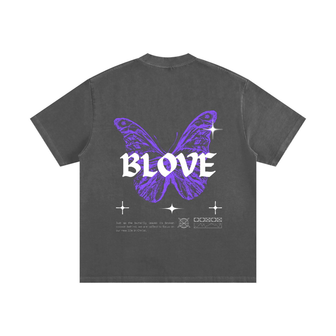 Heavyweight Vintage Washed Frayed T-Shirt